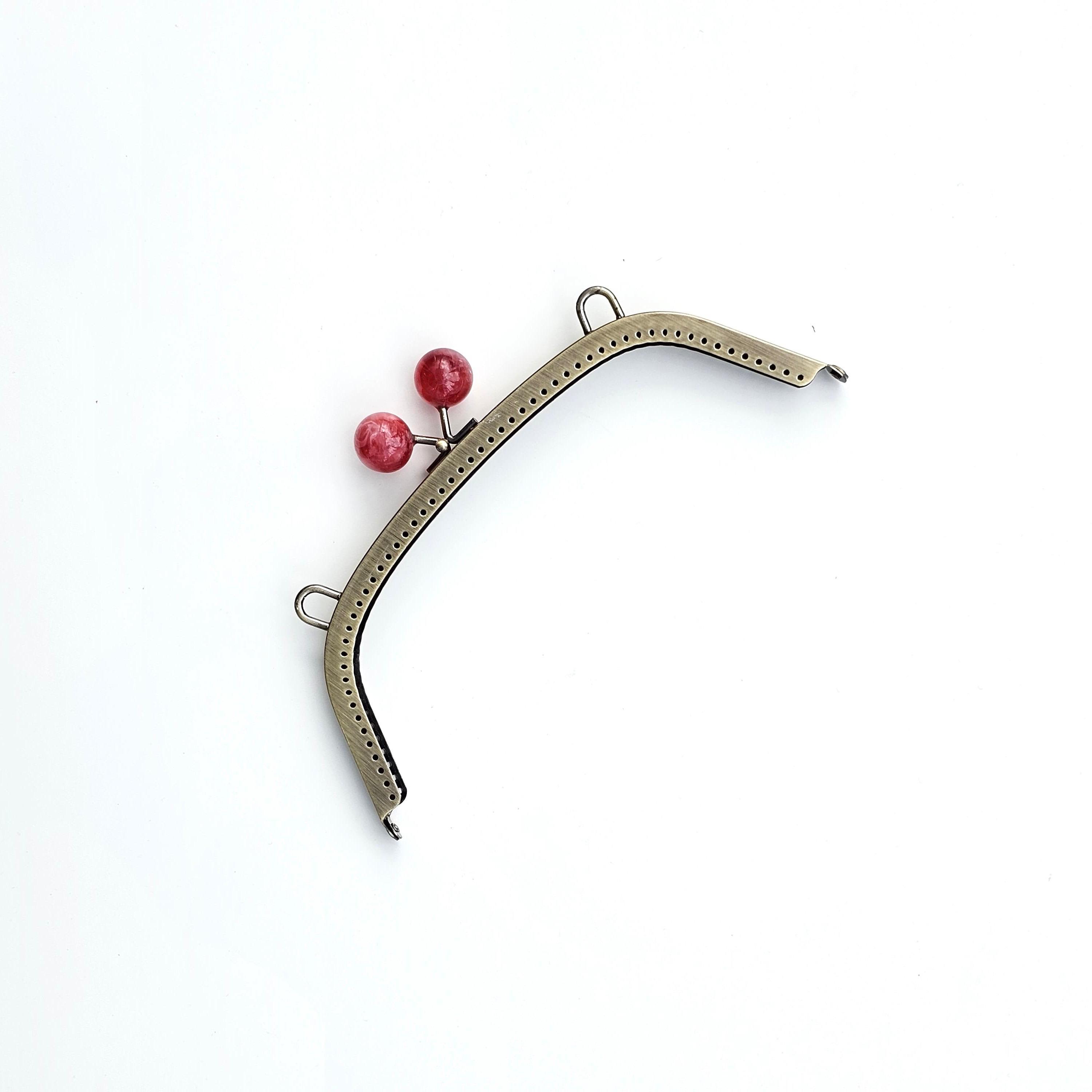 Çanta ve Cüzdan Klipsi Antik Renk Narçiçeği Başlı 23 Cm