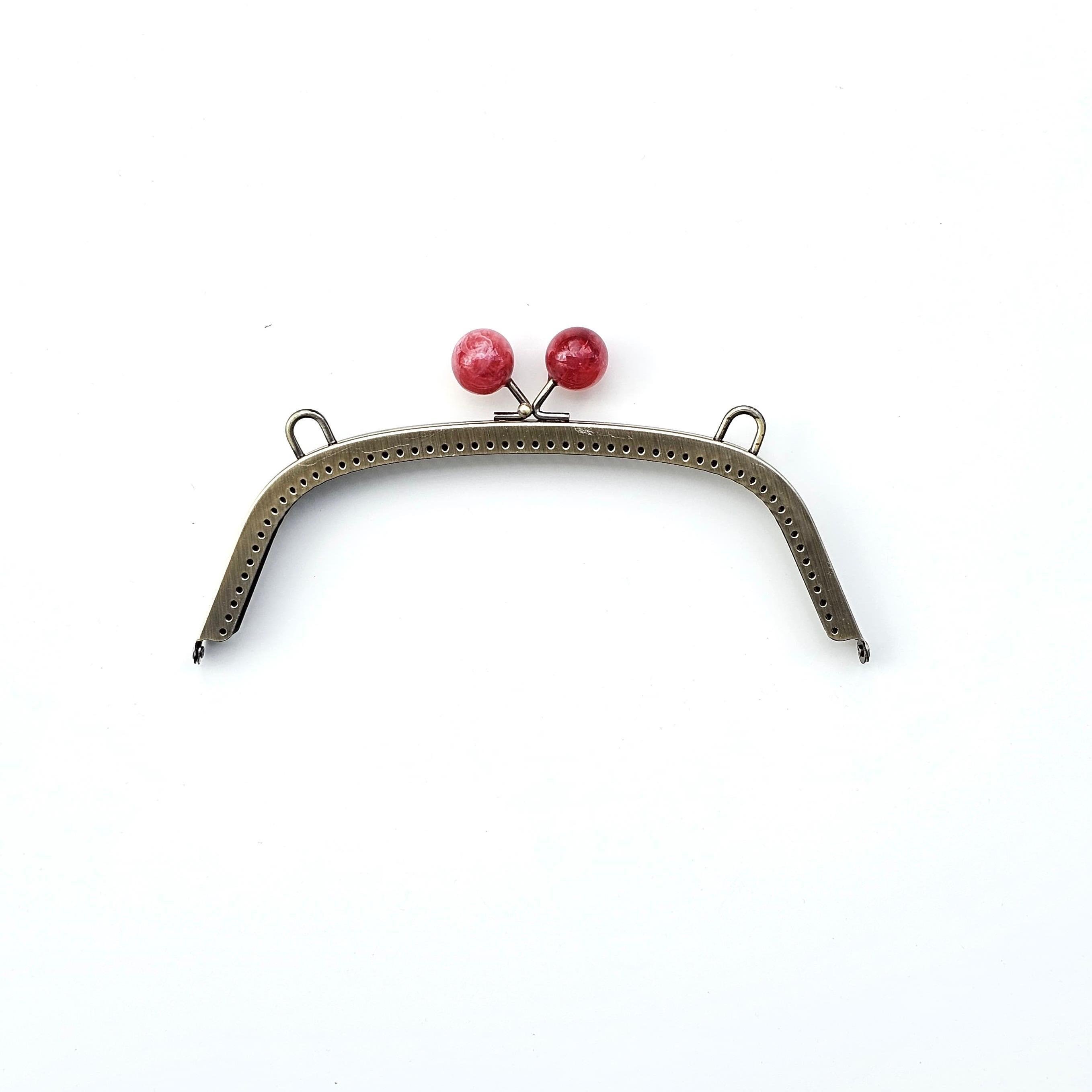 Çanta ve Cüzdan Klipsi Antik Renk Narçiçeği Başlı 23 Cm