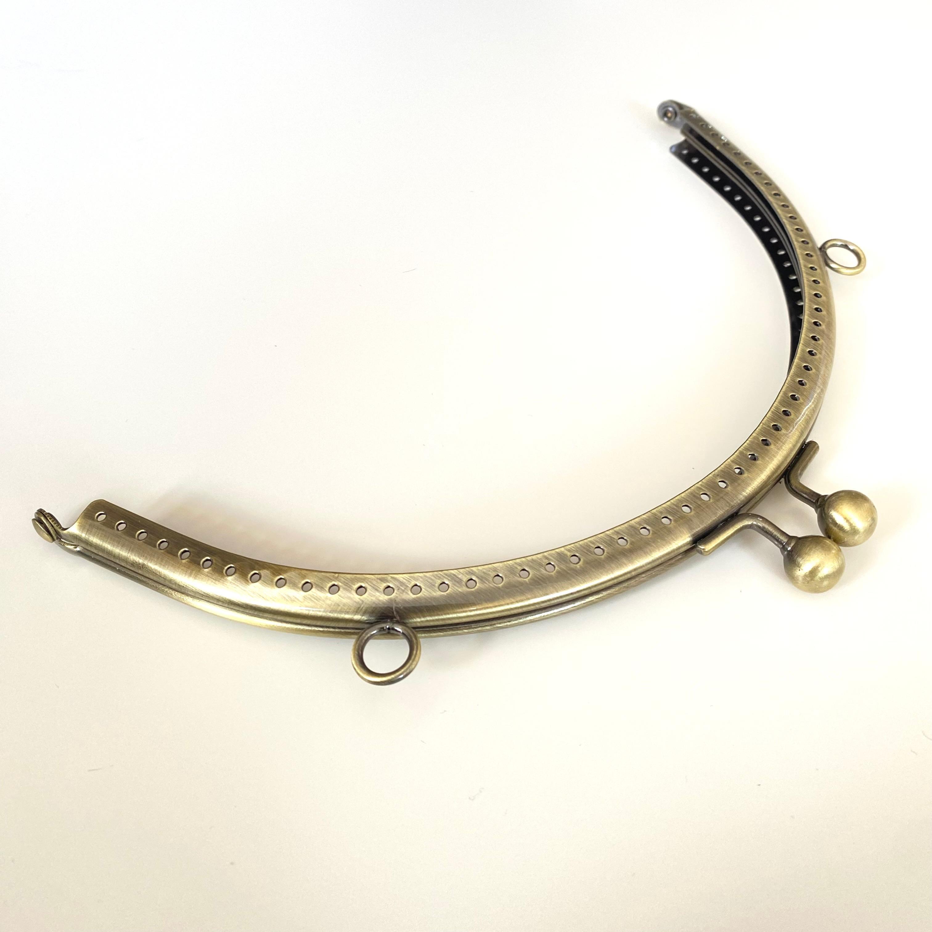 Çanta ve Cüzdan Klipsi Bakır Renk Oval Model 20 Cm ( ASKILIKLI )