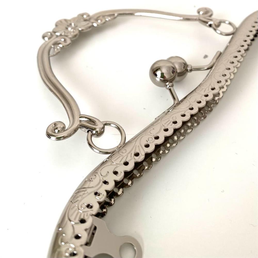 Çanta ve Cüzdan Klipsi Saplı Gümüş Renk 20 Cm