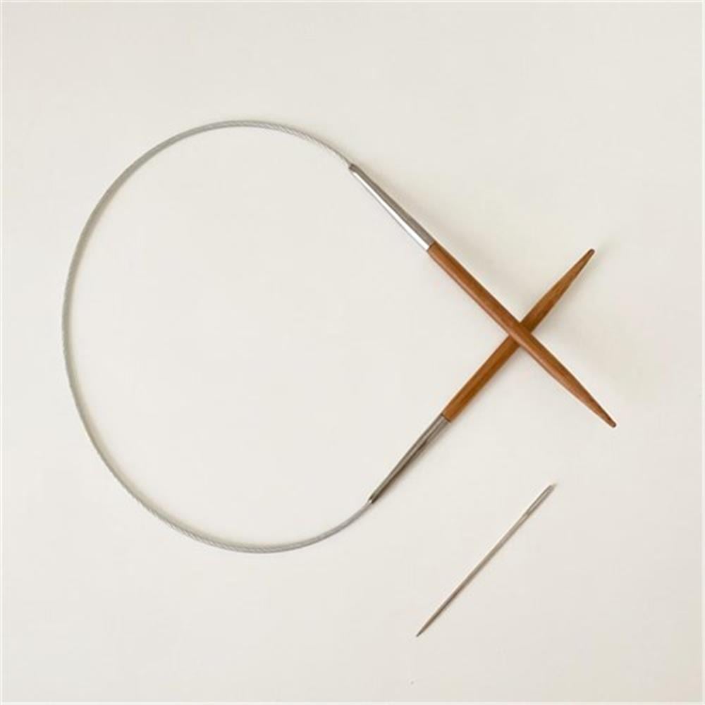 Çelik Misinalı Bambu Şiş 40 Cm 4 Mm