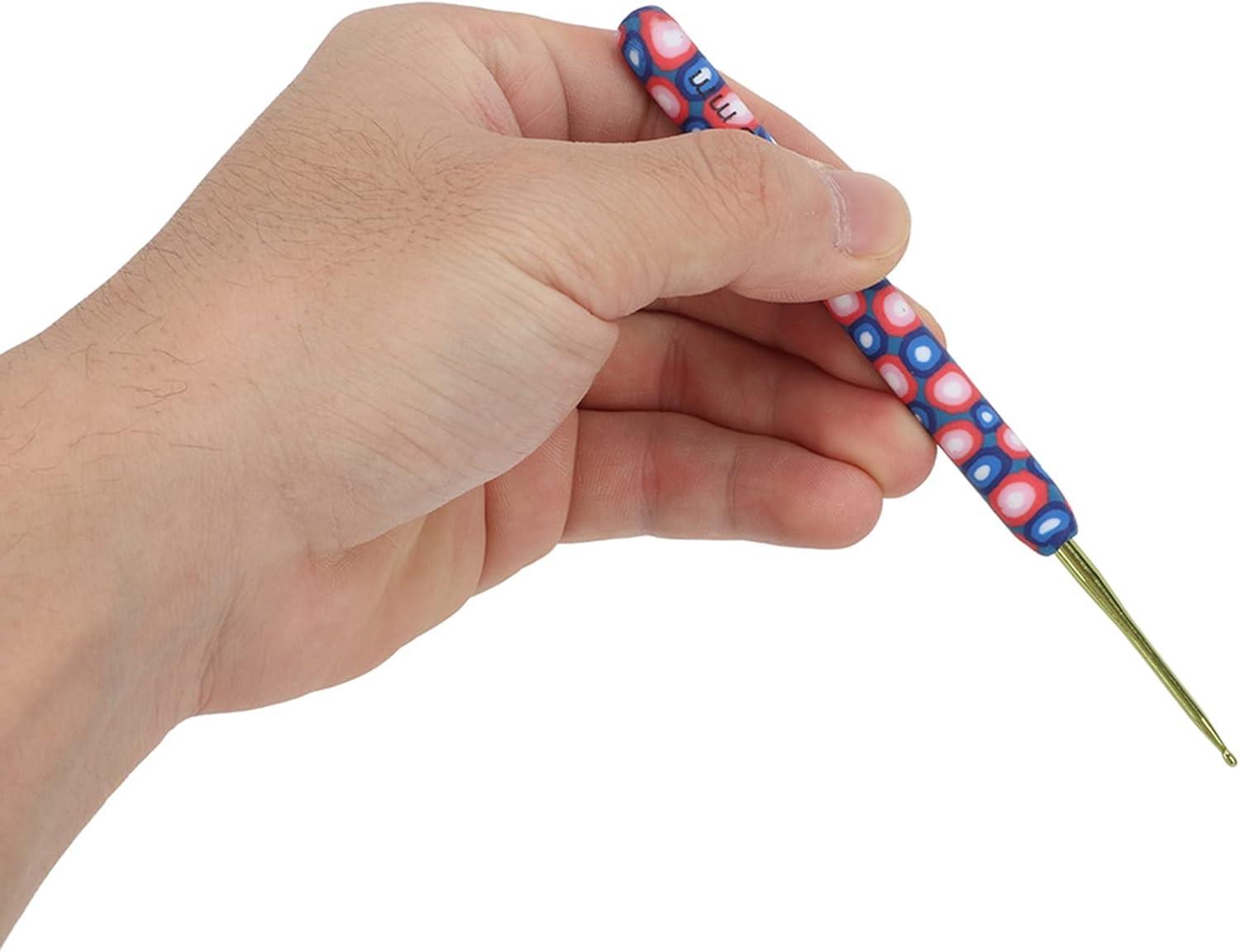 Desenli Saplı Örgü Tığ Seti 12404 | 8 Adet Tığ