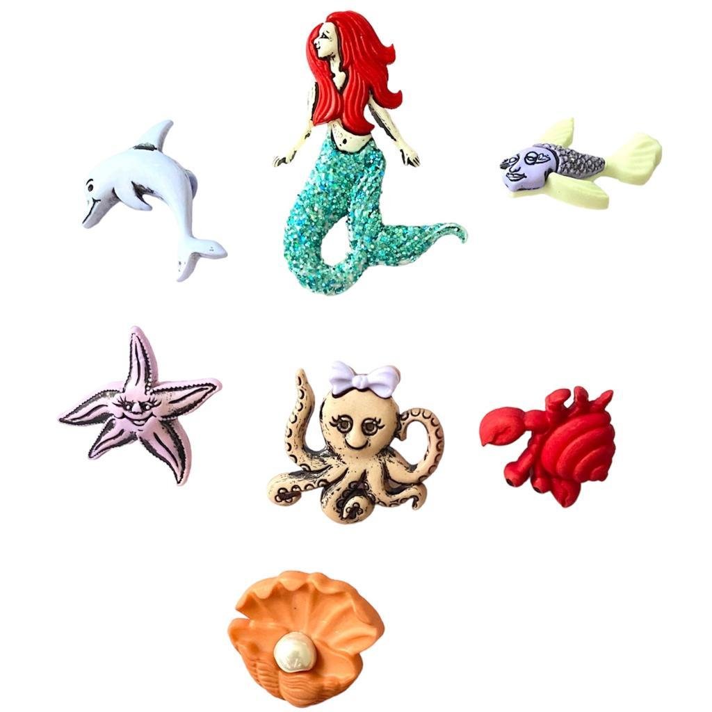 Dress It Up Dekoratif Oyuncak Figürlü Düğme 4042