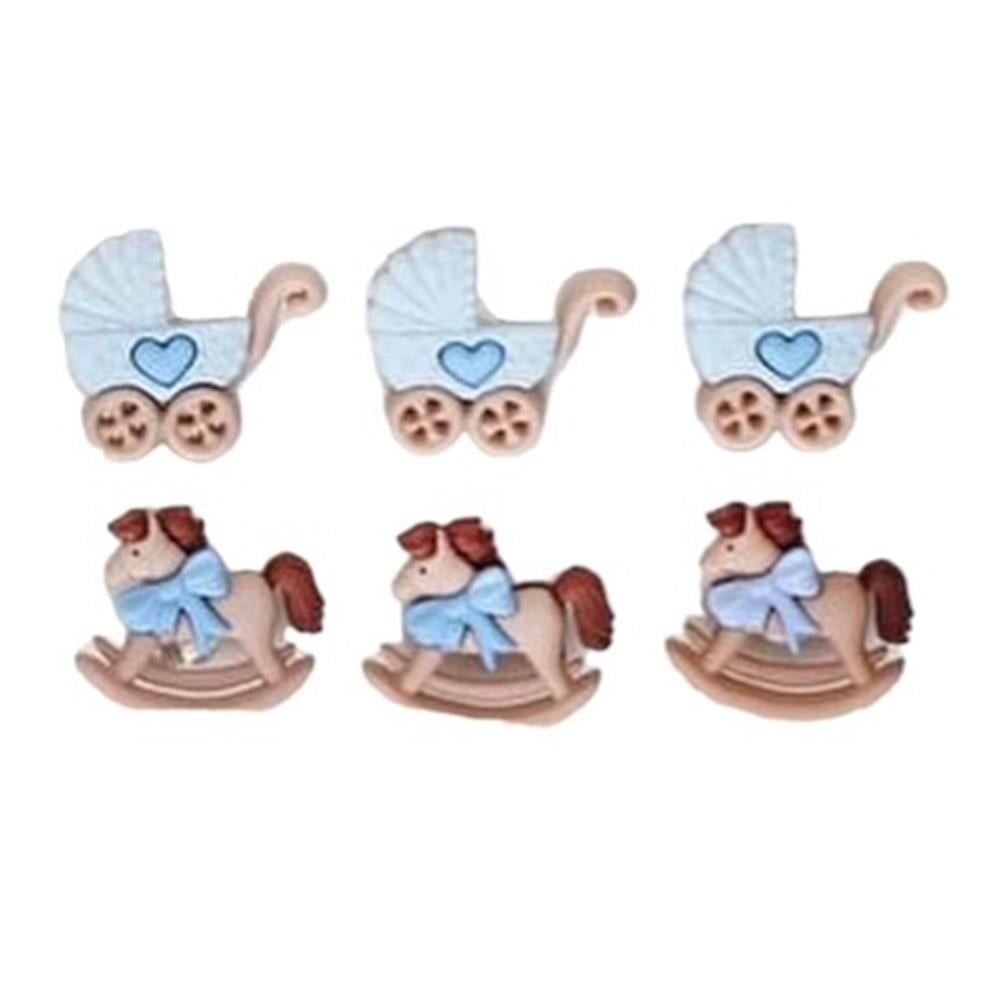 Dress It Up Dekoratif Oyuncak Figürlü Düğme 5823