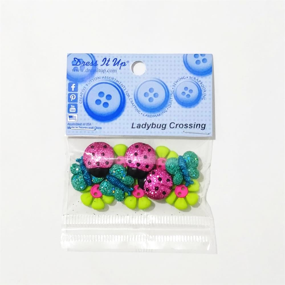 Dress It Up Dekoratif Oyuncak Figürlü Düğme 9385