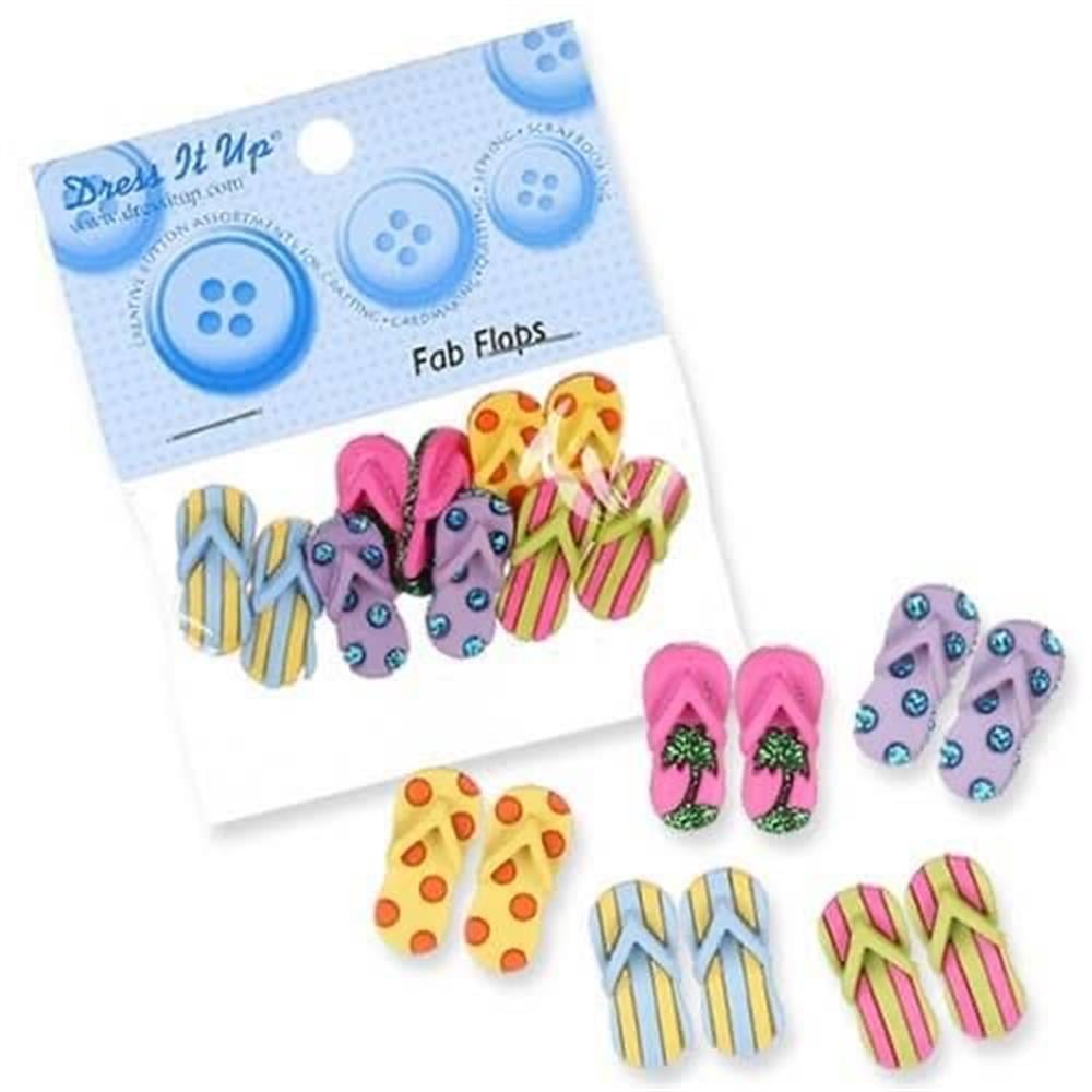 Dress It Up Dekoratif Oyuncak Figürlü Düğme 4824