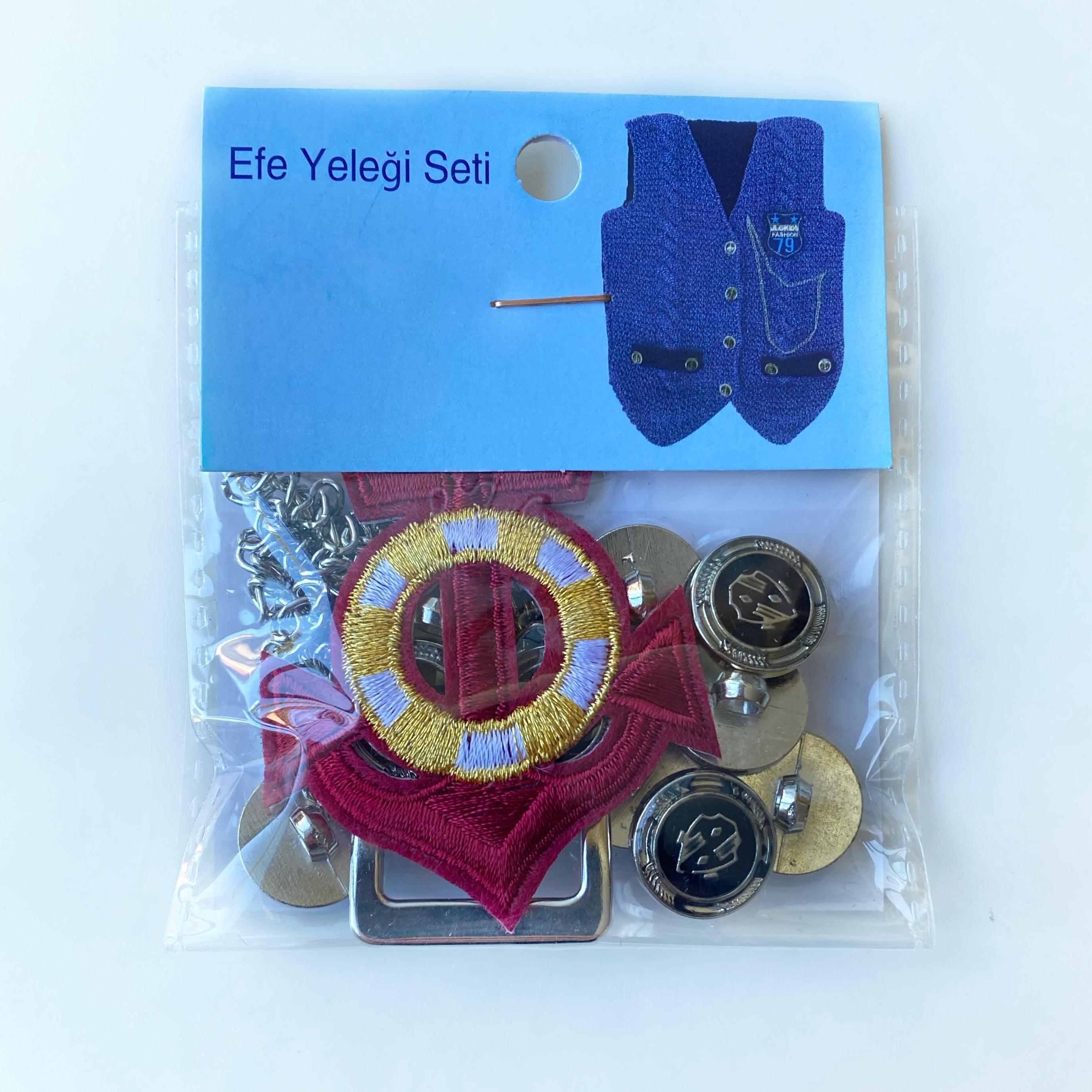 Efe Yeleği Seti Bordo ''A''