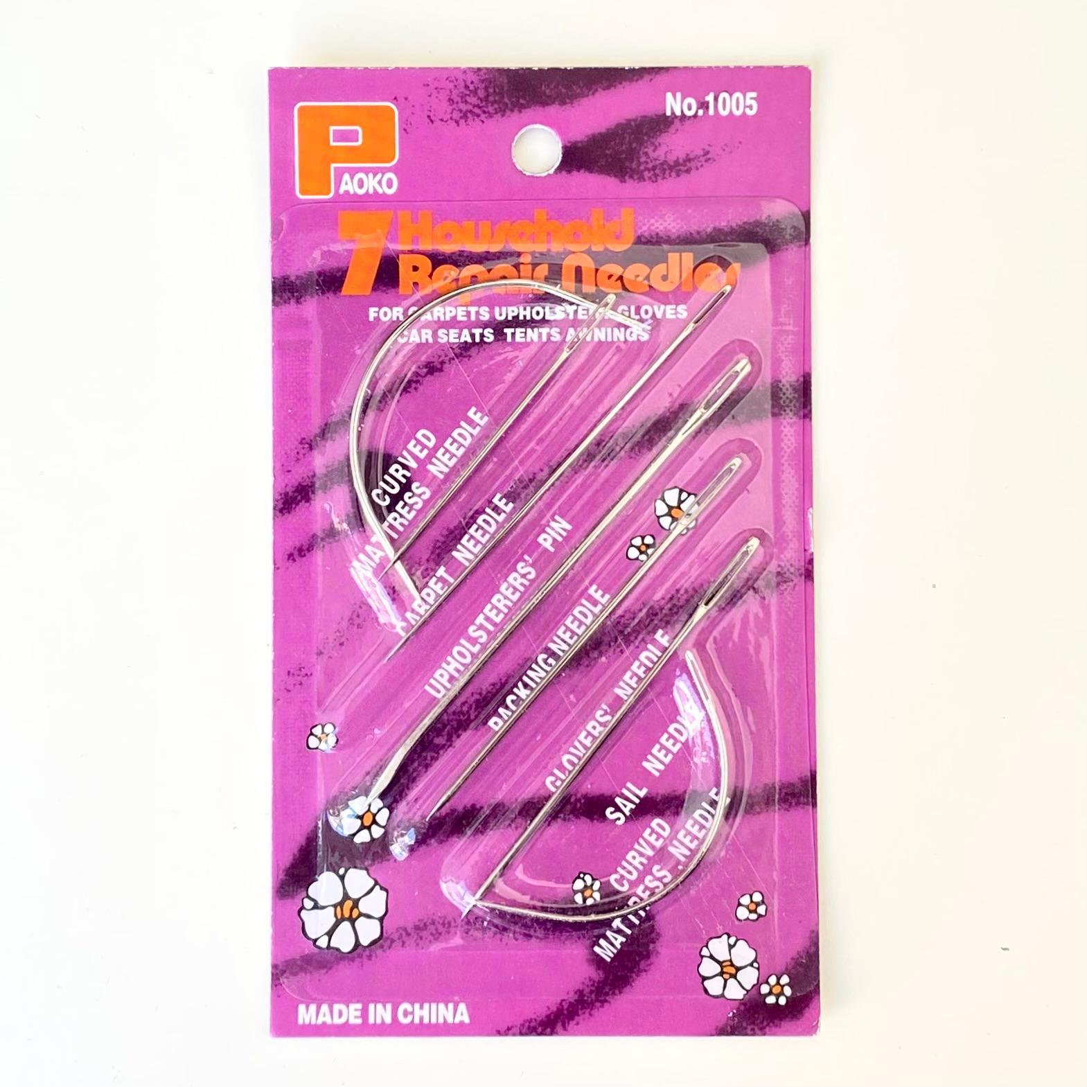 Eğri Metal Dikiş İğne Seti 1005