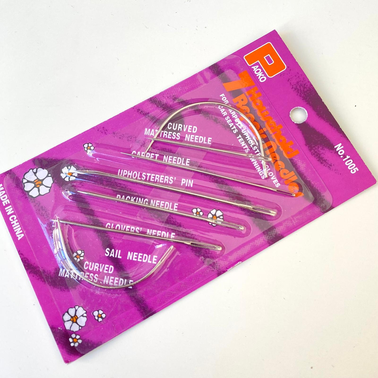 Eğri Metal Dikiş İğne Seti 1005