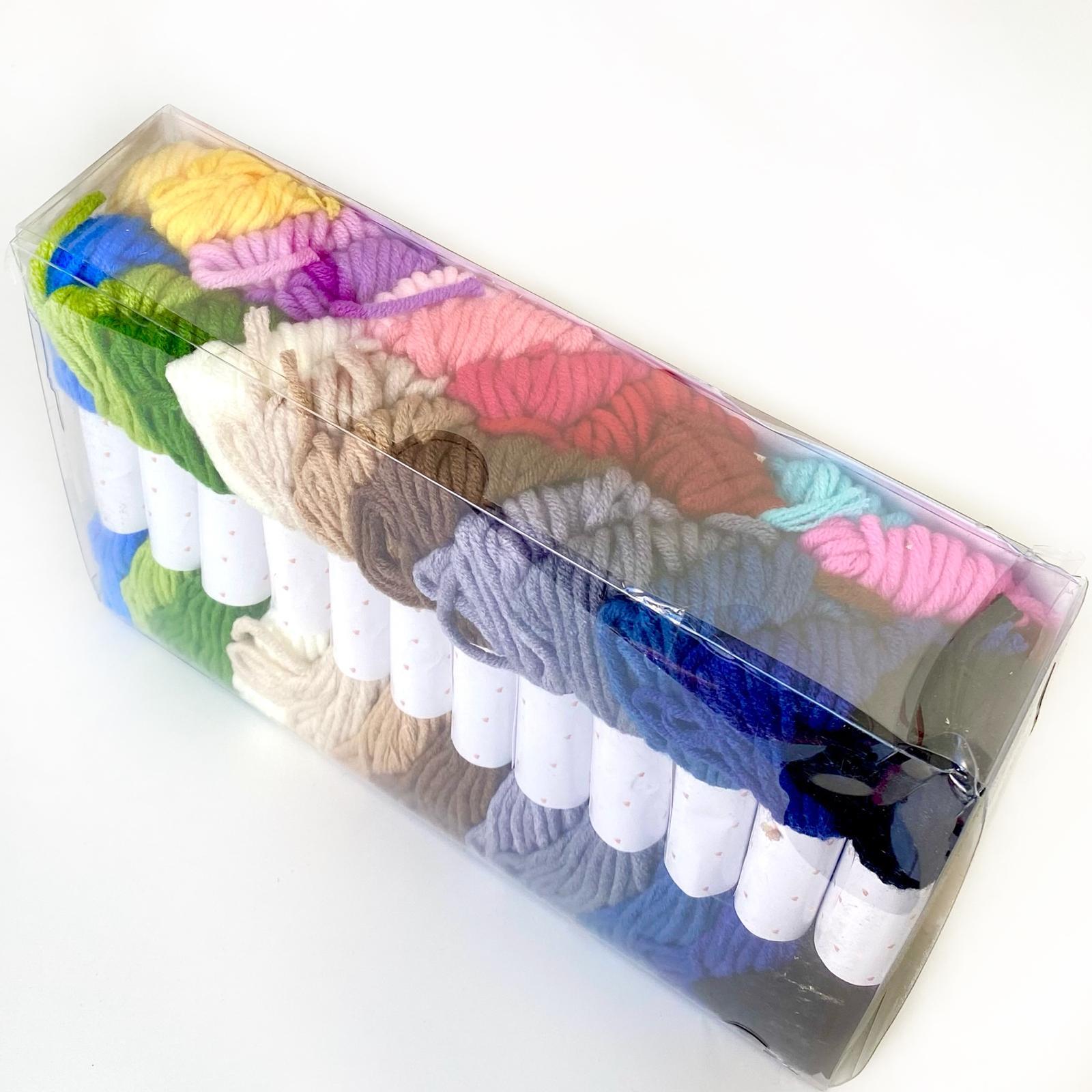 El Örgü İplik Seti 24 Adet