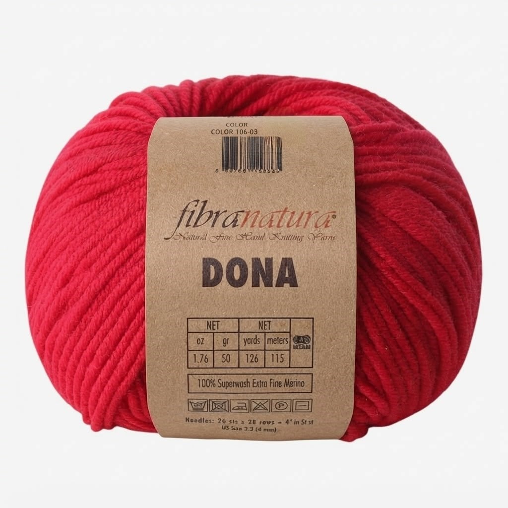 Fibra Natura Dona 50 Gr 115 Mt %100 Yün  106-08