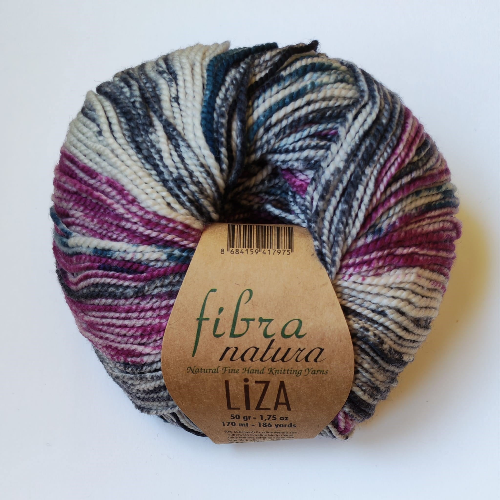 Fibra Natura Liza Süperwash Ekstrafine Merino Yün 50 Gr - 03