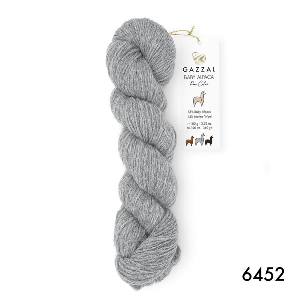 GAZZAL  ALPACA PURE COLORS 6452