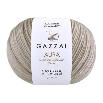 Gazzal Aura Saf Yün Örgü İpliği 100 Gr 177