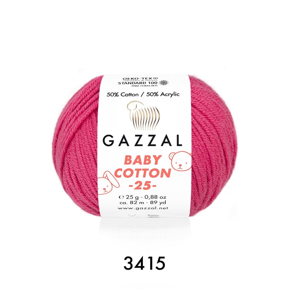 Gazzal Baby Cotton 25 3415