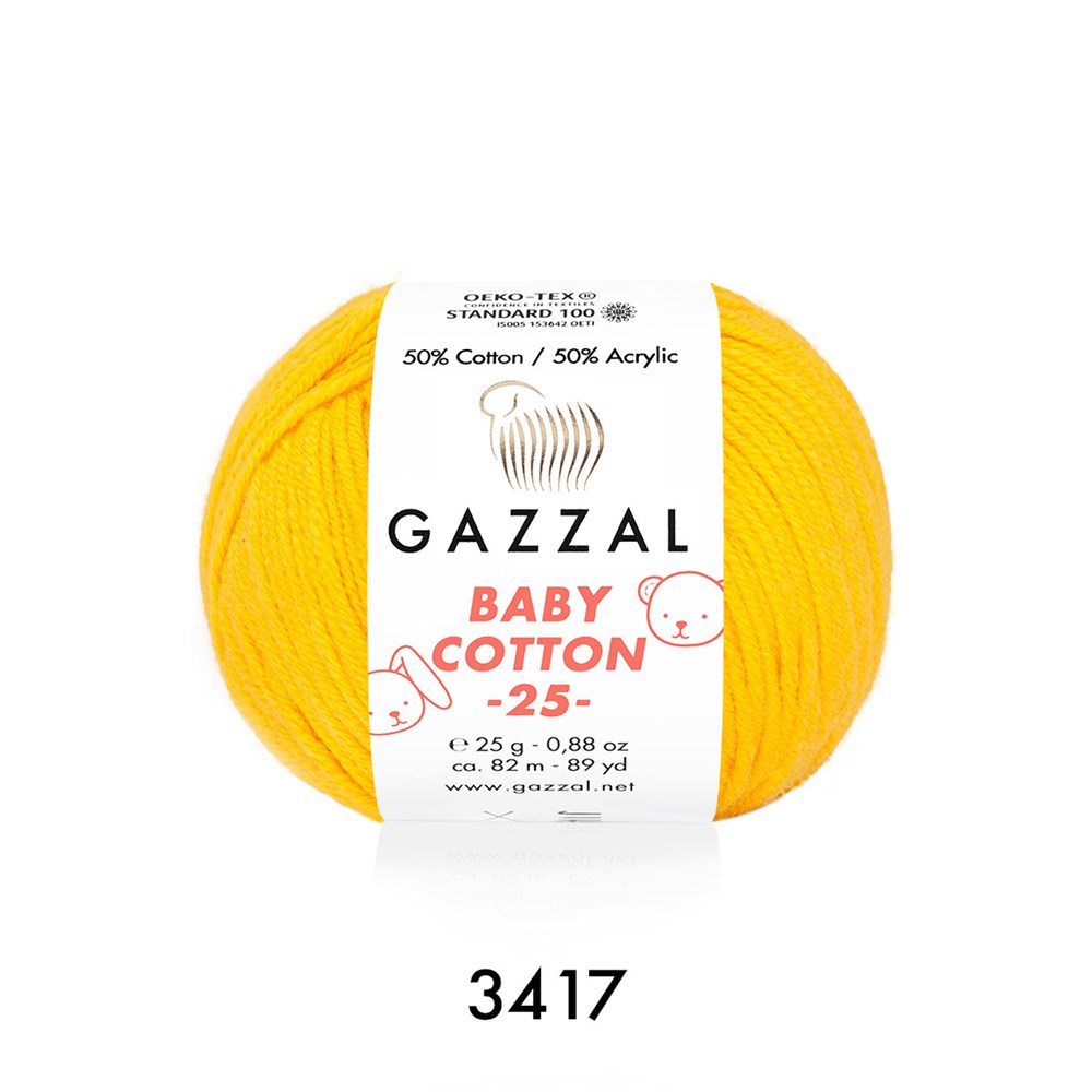 Gazzal Baby Cotton 25 3417