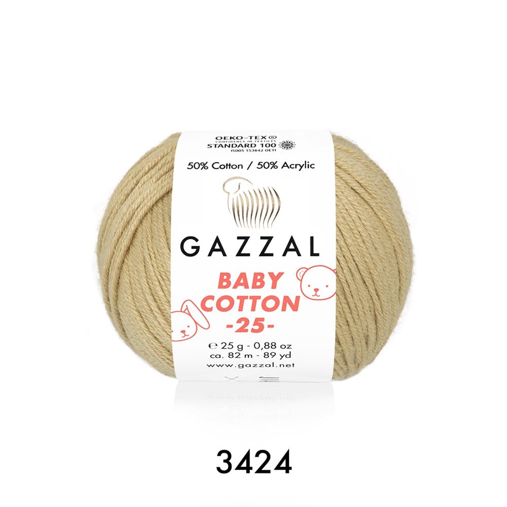Gazzal Baby Cotton 25 3424