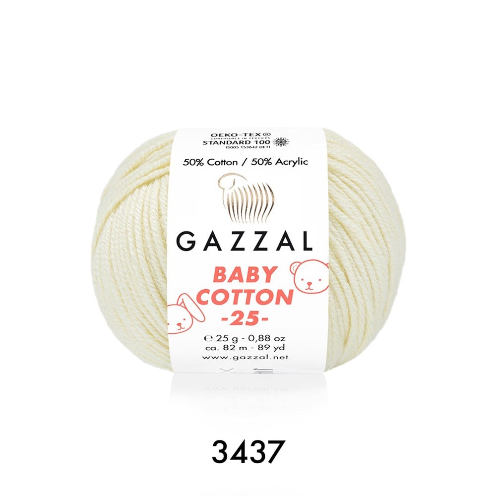 Gazzal Baby Cotton 25 3437
