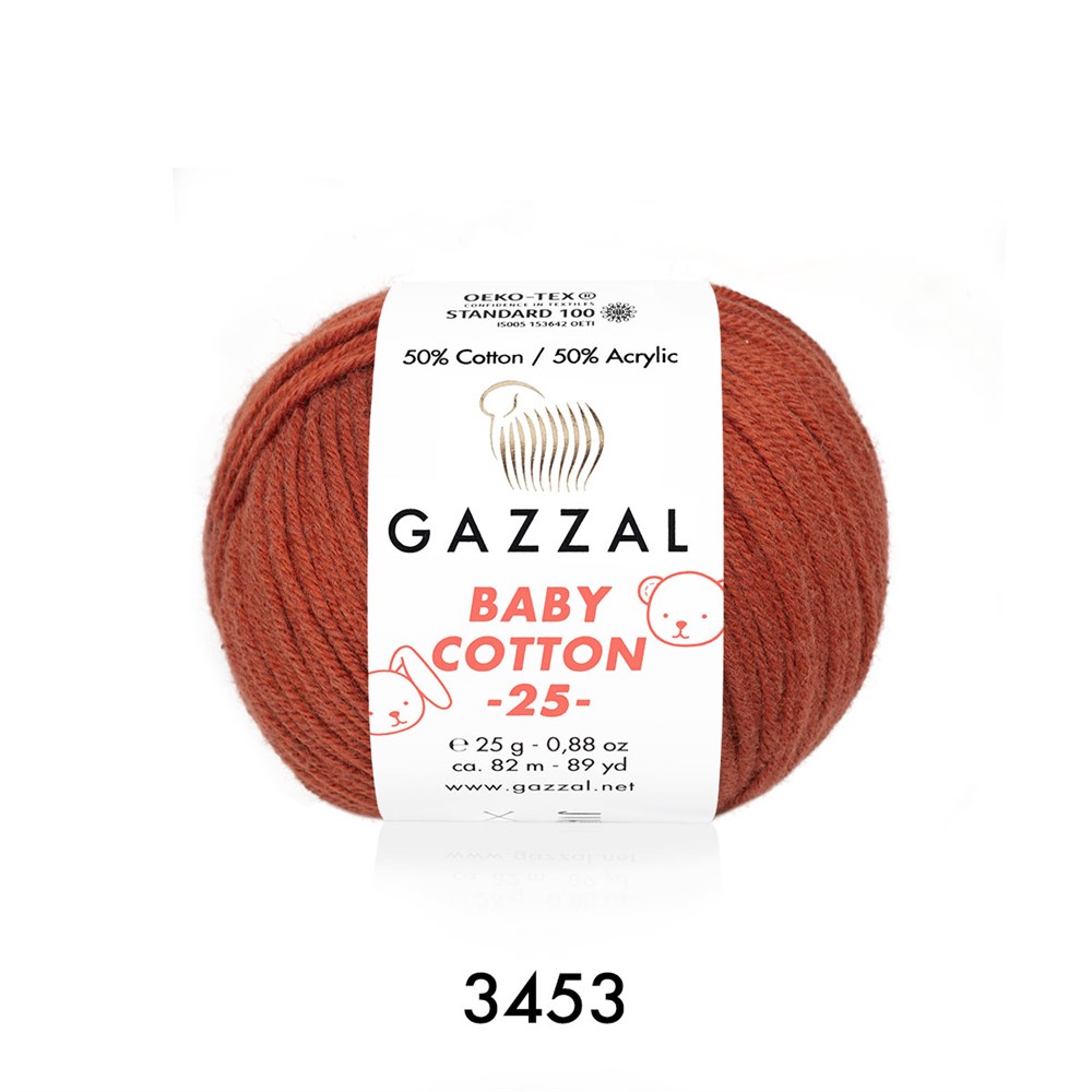 Gazzal Baby Cotton 25 3453