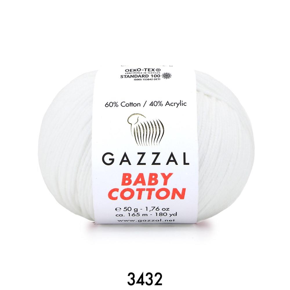 Gazzal Baby Cotton 50 3432