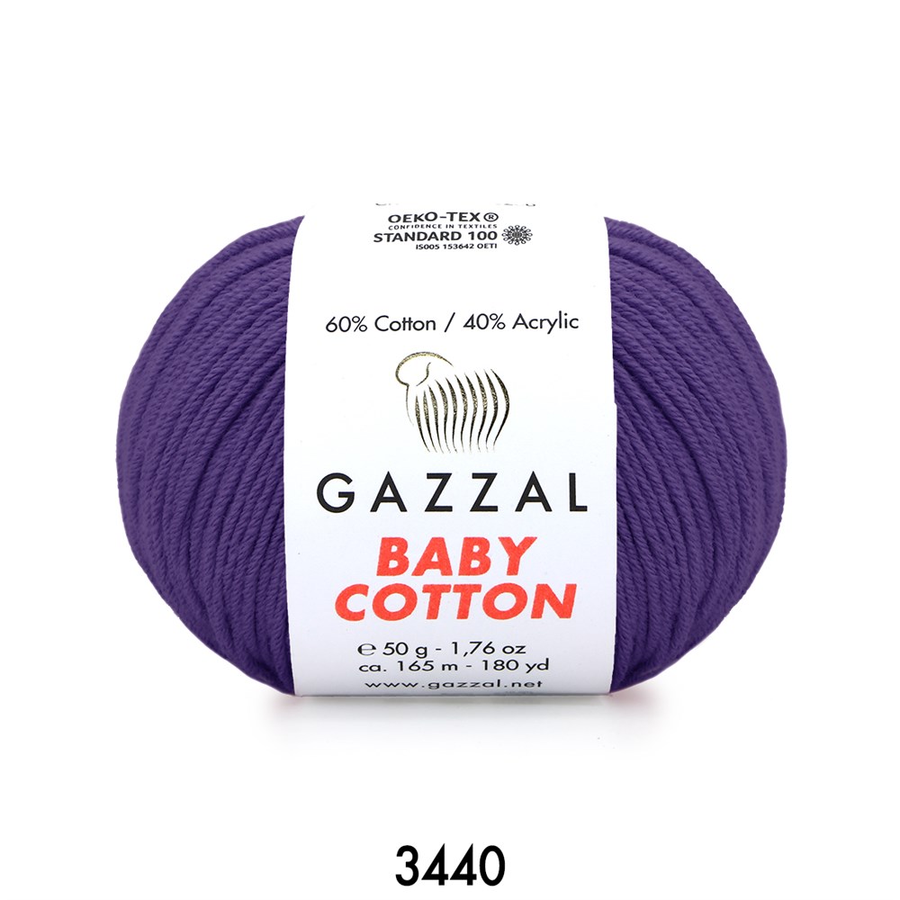 Gazzal Baby Cotton 50 3440