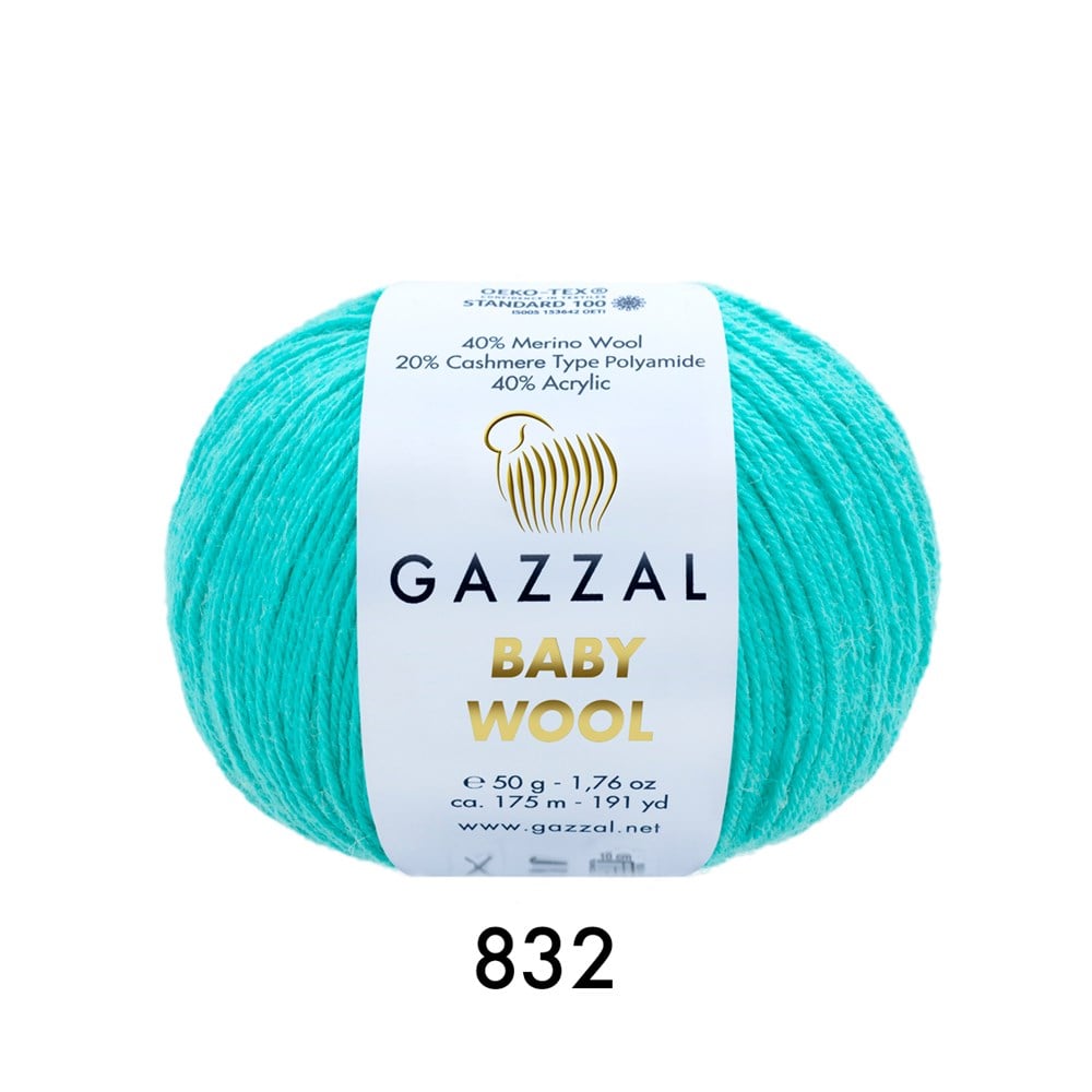 Gazzal Baby Wool 832