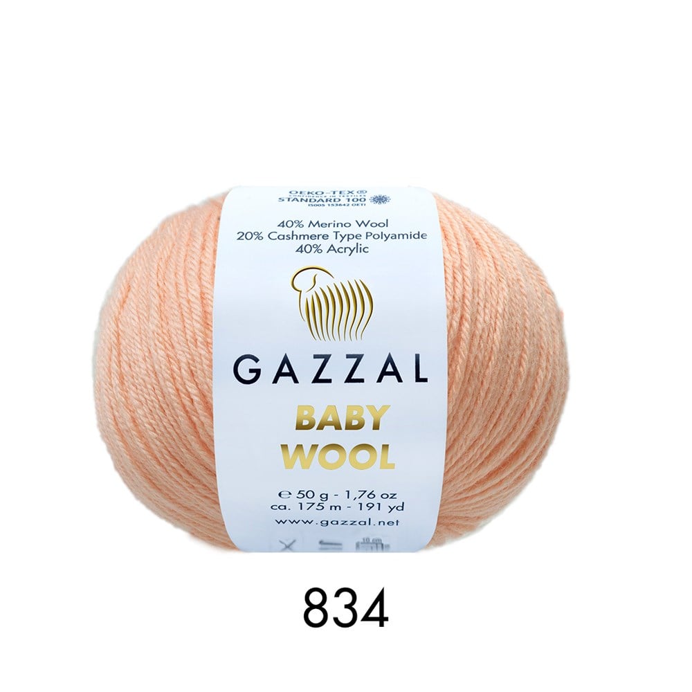 Gazzal Baby Wool 834