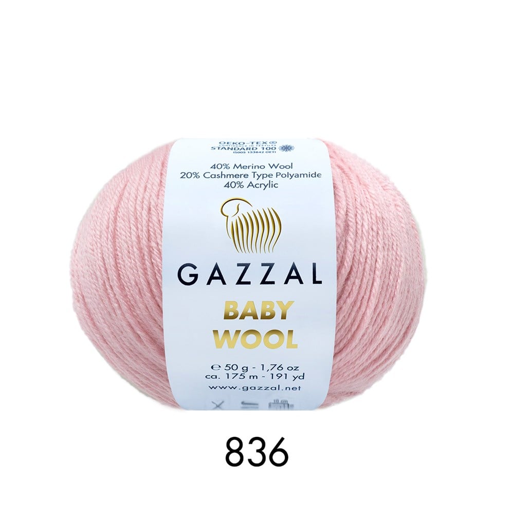 Gazzal Baby Wool 836