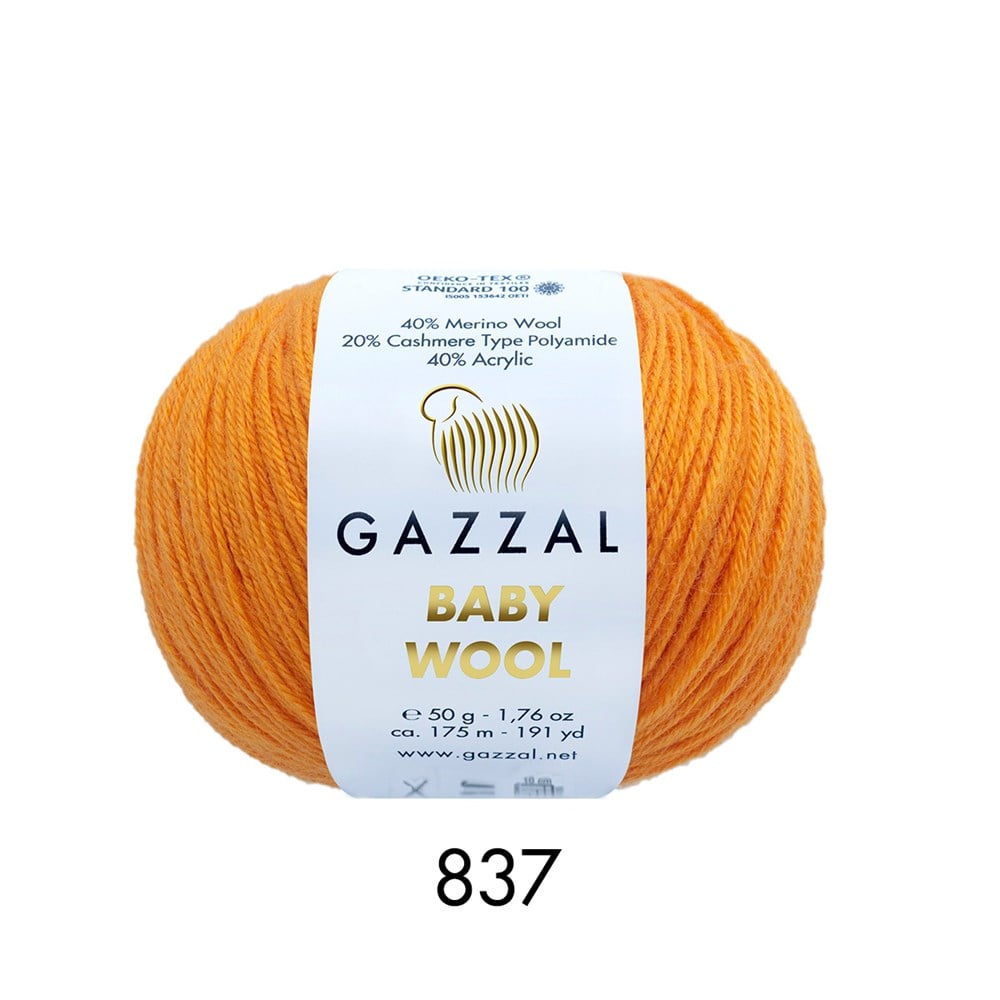 Gazzal Baby Wool 837