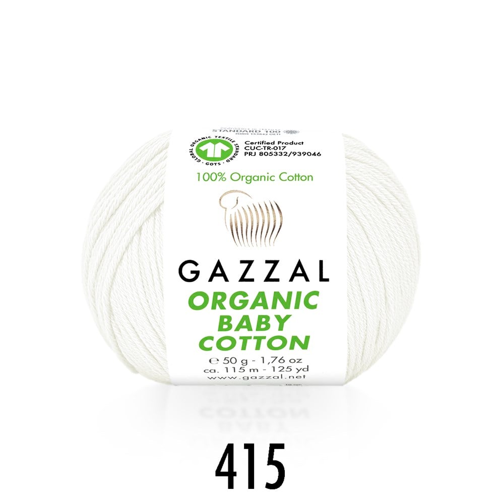 Gazzal Organic Baby Cotton 415
