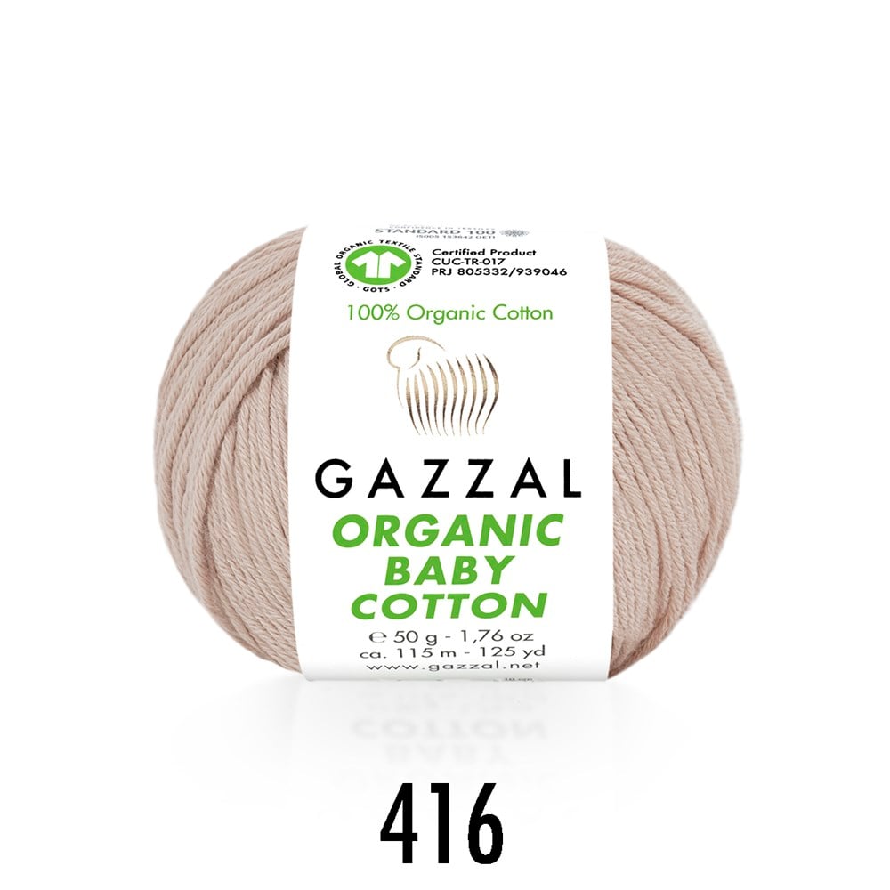 Gazzal Organic Baby Cotton 416