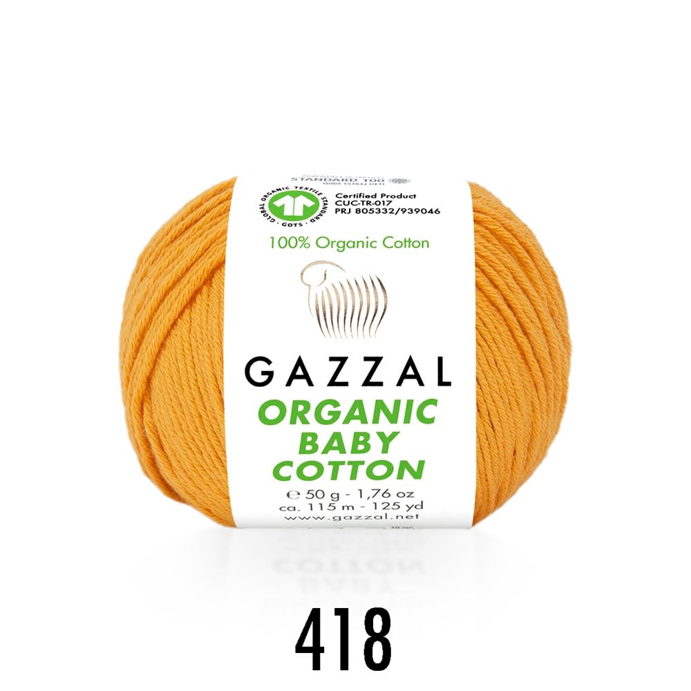 Gazzal Organic Baby Cotton 418