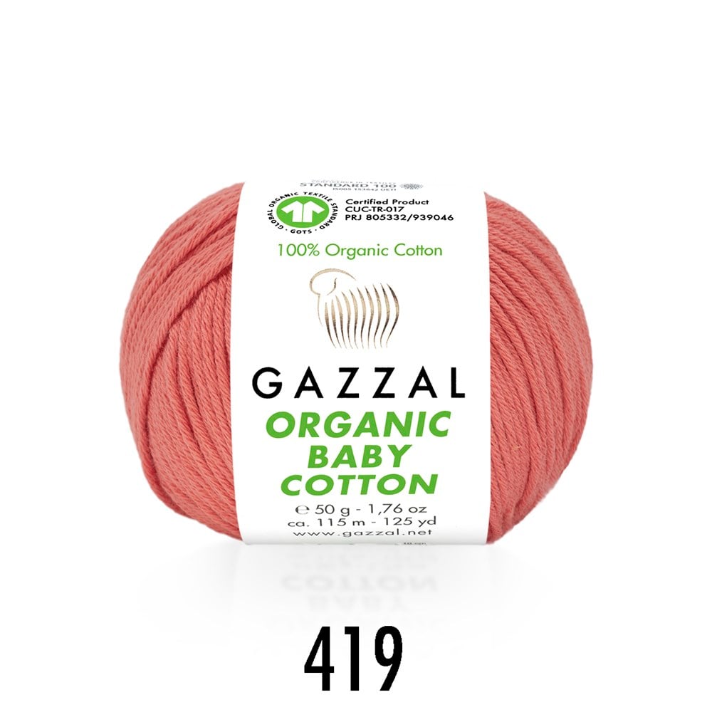 Gazzal Organic Baby Cotton 419