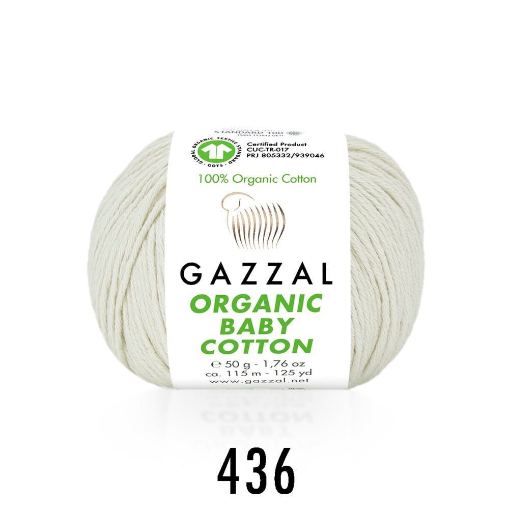 Gazzal Organic Baby Cotton 436