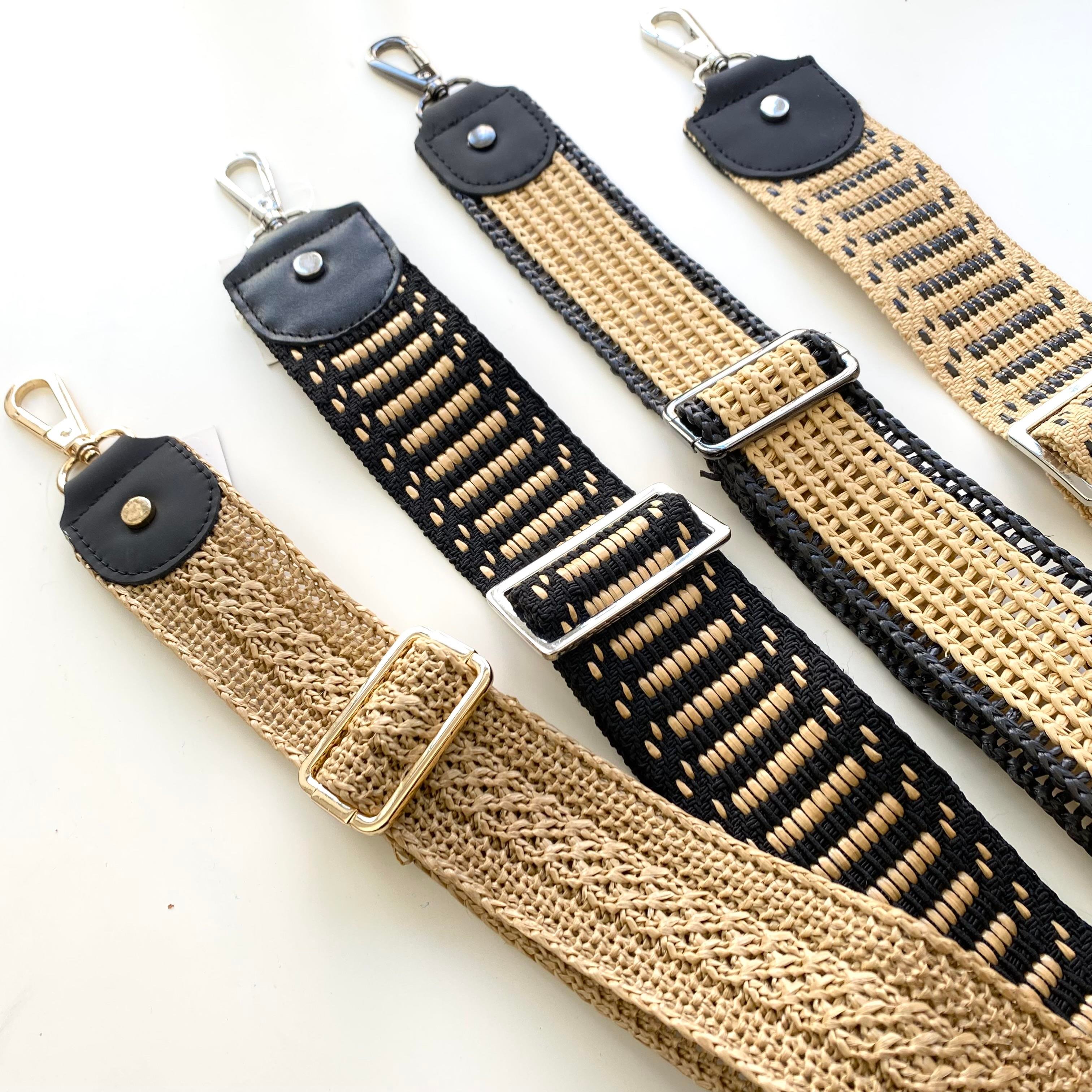 Hasır Görünüm Freebag 135* *4 Cm Çanta Sapı