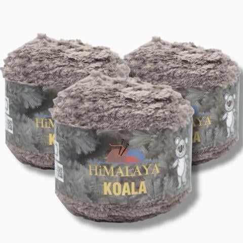 Himalaya Koala 75708 Peluş Örgü İpi 3 Adet