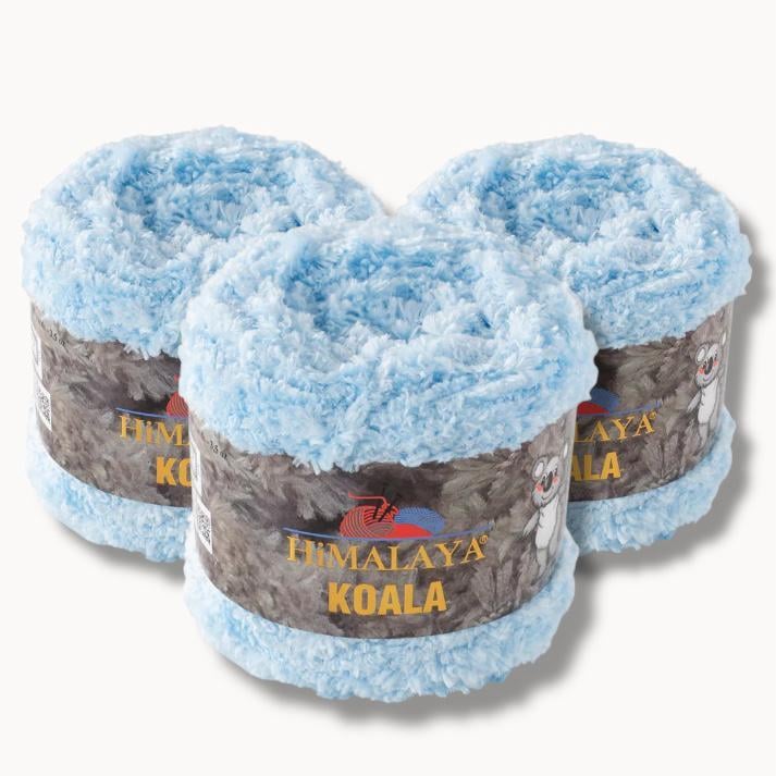 Himalaya Koala 75718 Peluş Örgü İpi 3 Adet