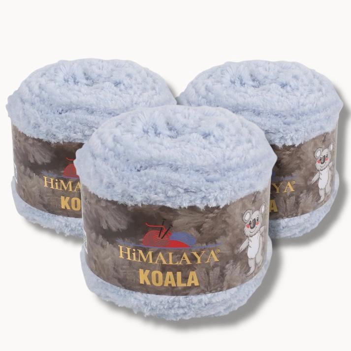 Himalaya Koala 75732 Peluş Örgü İpi 3 Adet