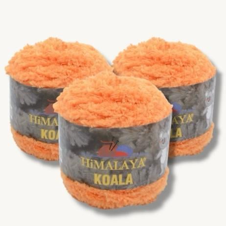 Himalaya Koala 75737 Peluş Örgü İpi 3 Adet
