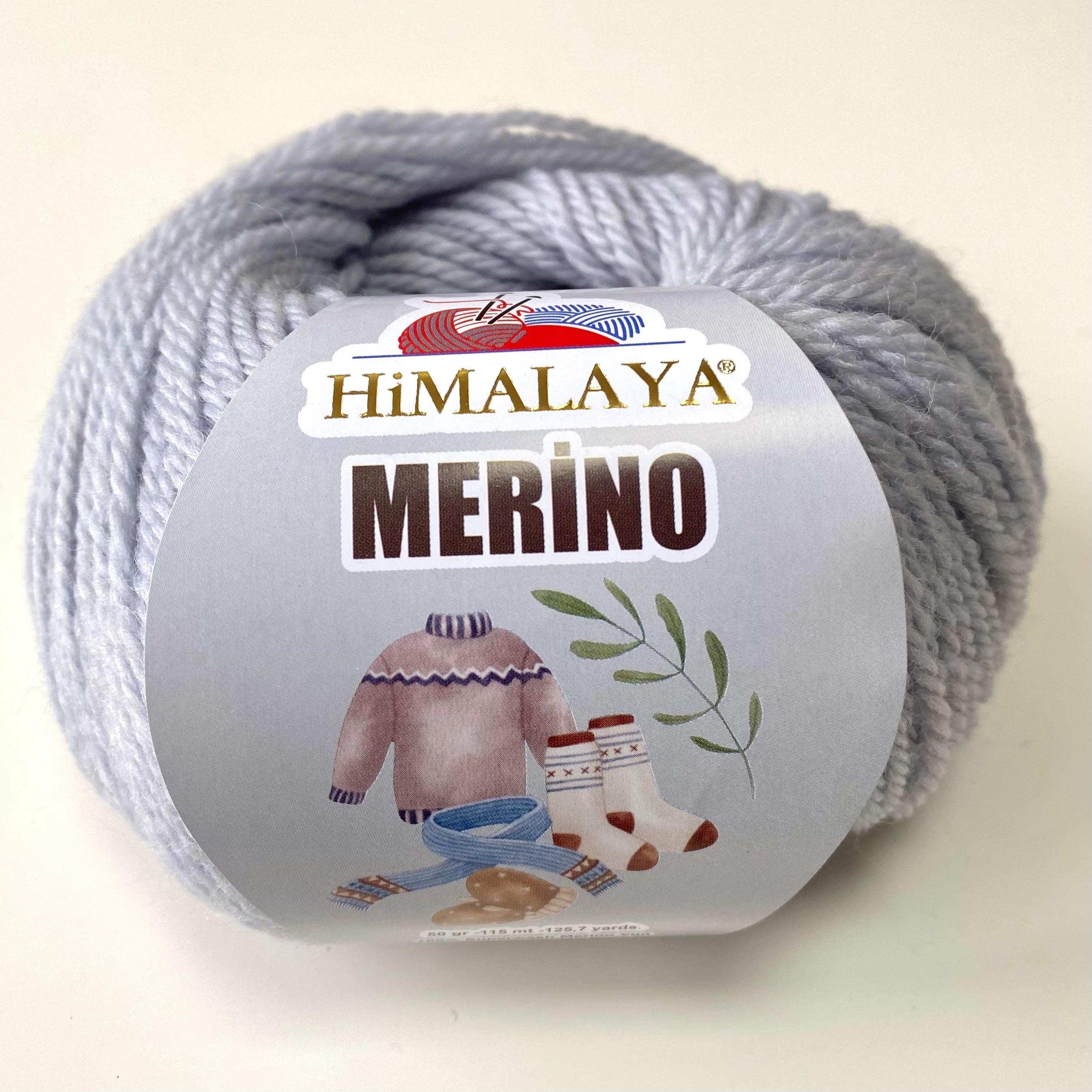Himalaya Merino Saf Yün 50 Gr El Örgü İpliği 40912