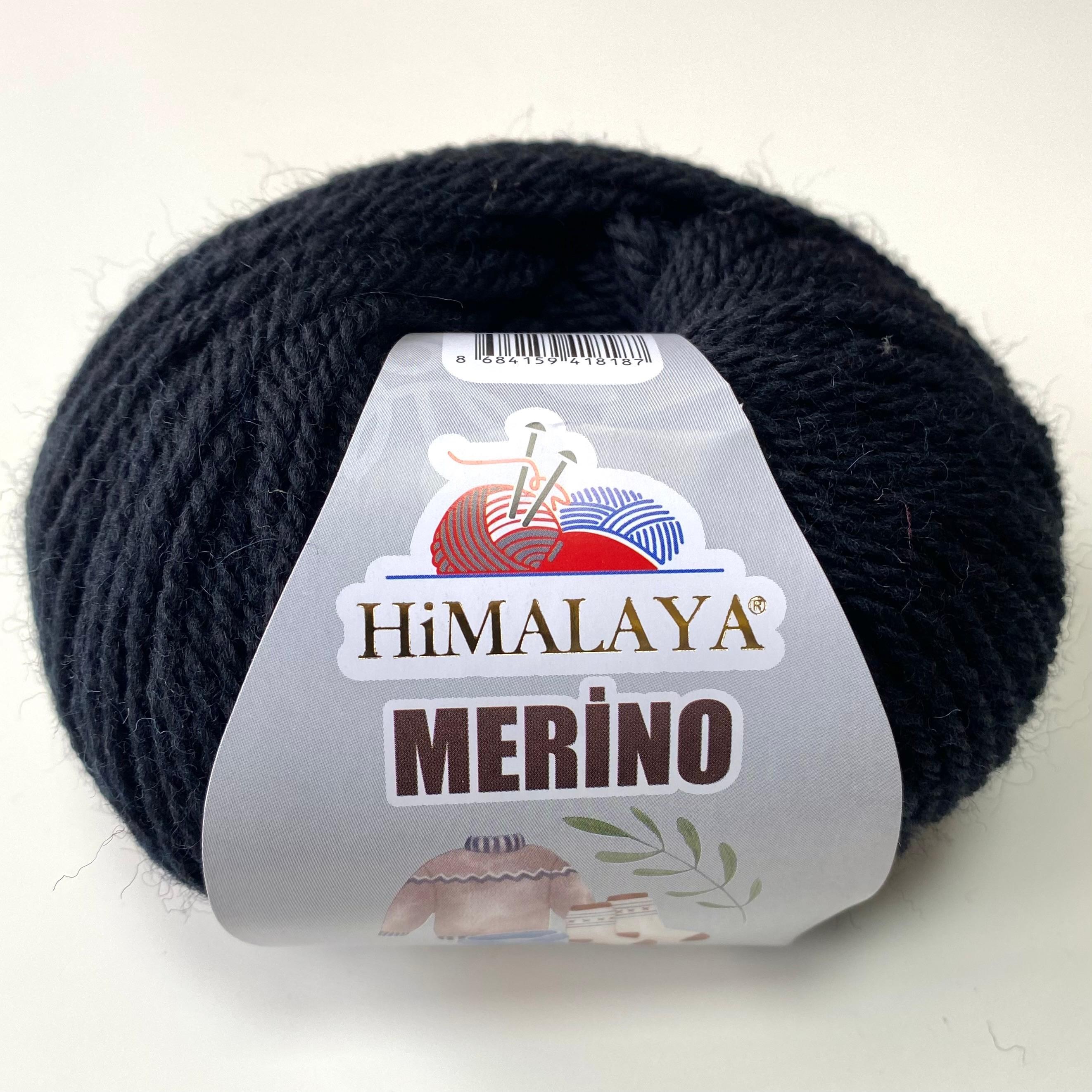 Himalaya Merino Saf Yün 50 Gr El Örgü İpliği 40915