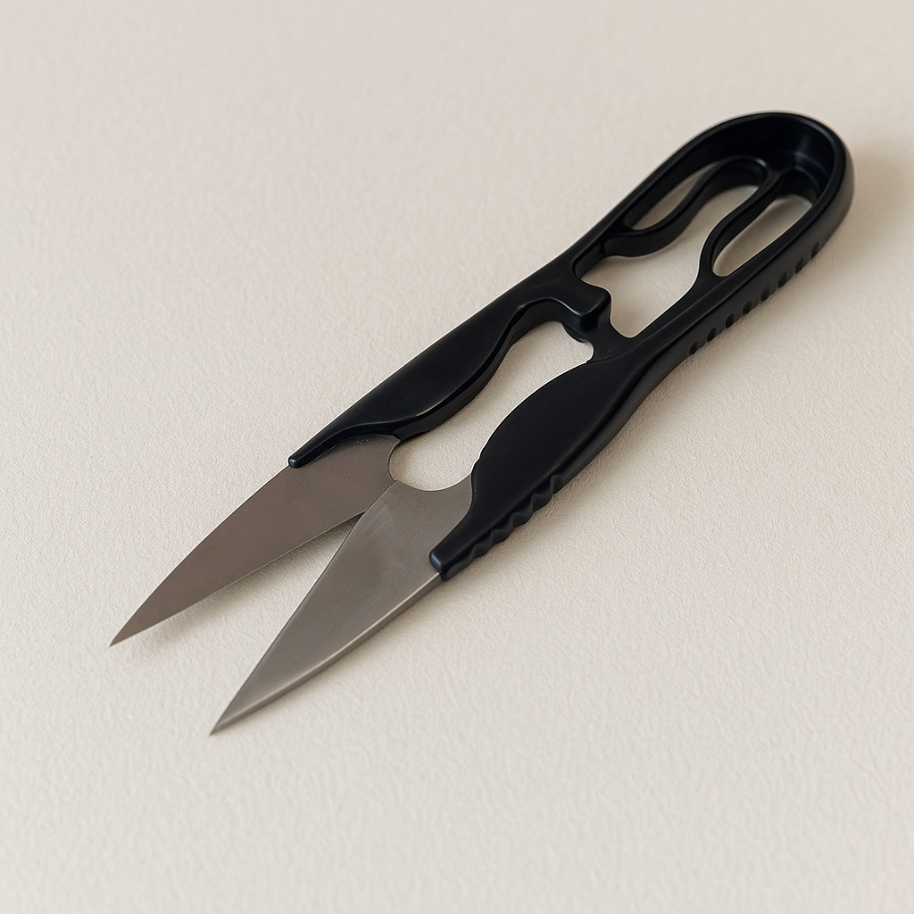 İplik Temizleme Makası Siyah