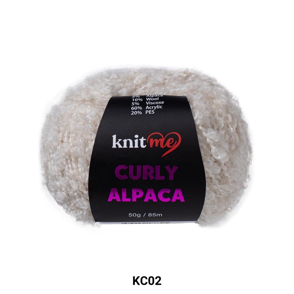 Knit Me Curly Alpaca 02 | 50 Gr