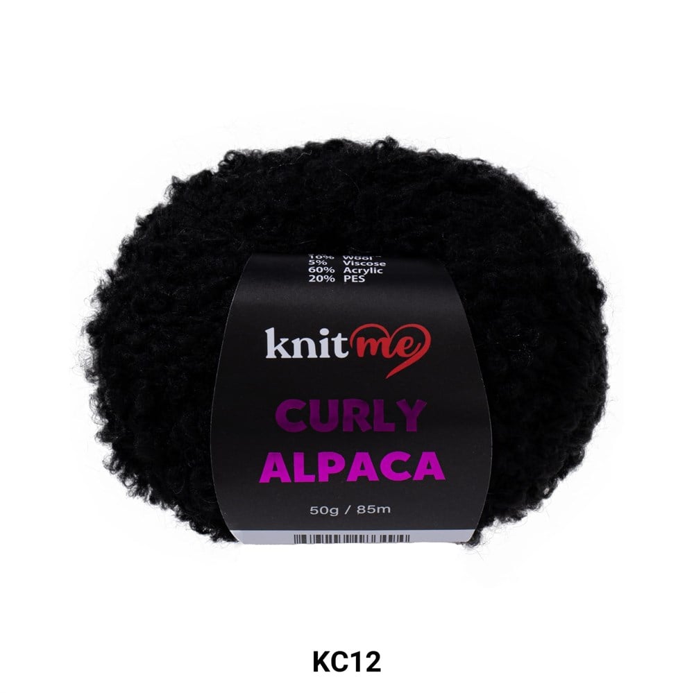 Knit Me Curly Alpaca 12| 50 Gr