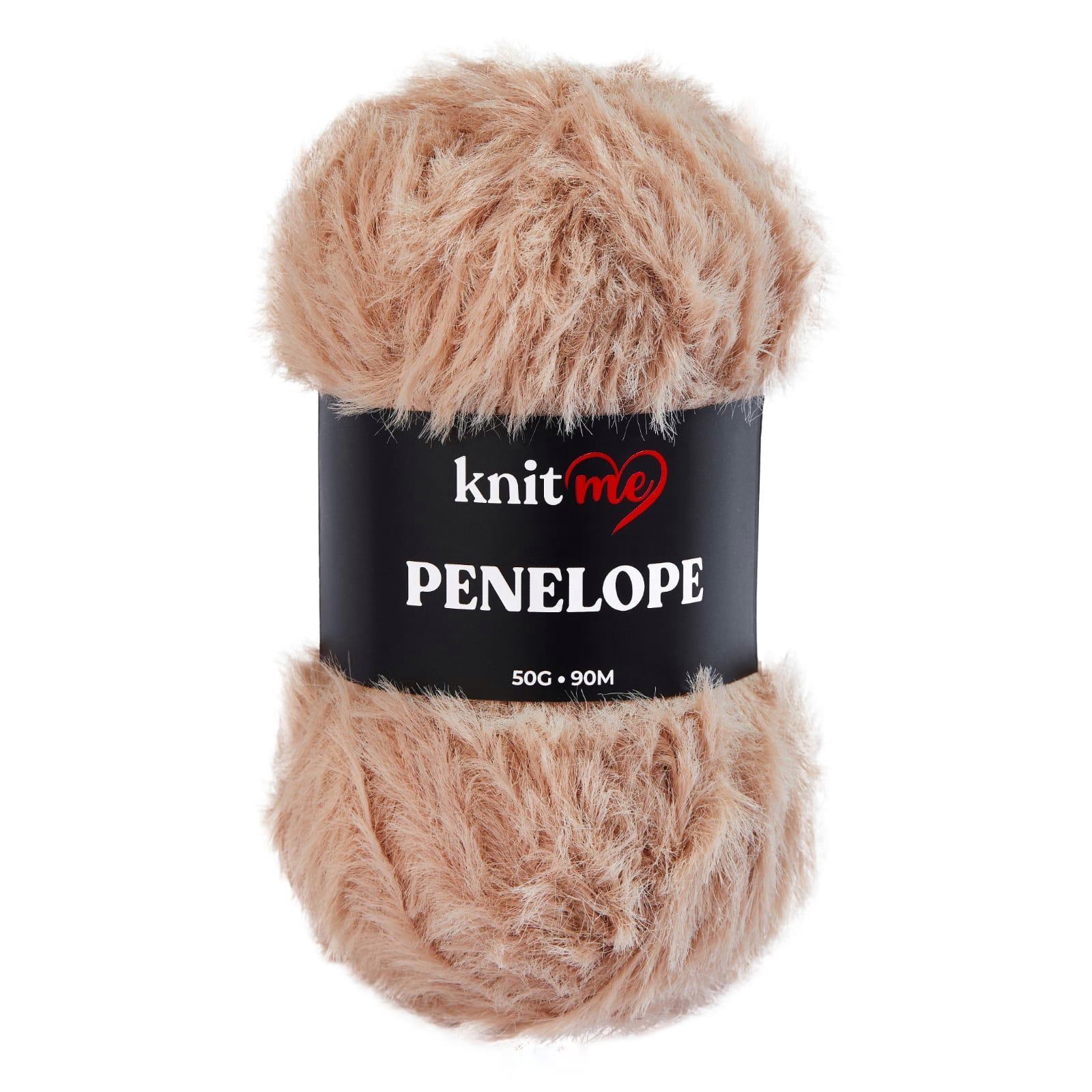 Knit Me Penelope 50 Gr Kürk Görünümlü Örgü İpliği