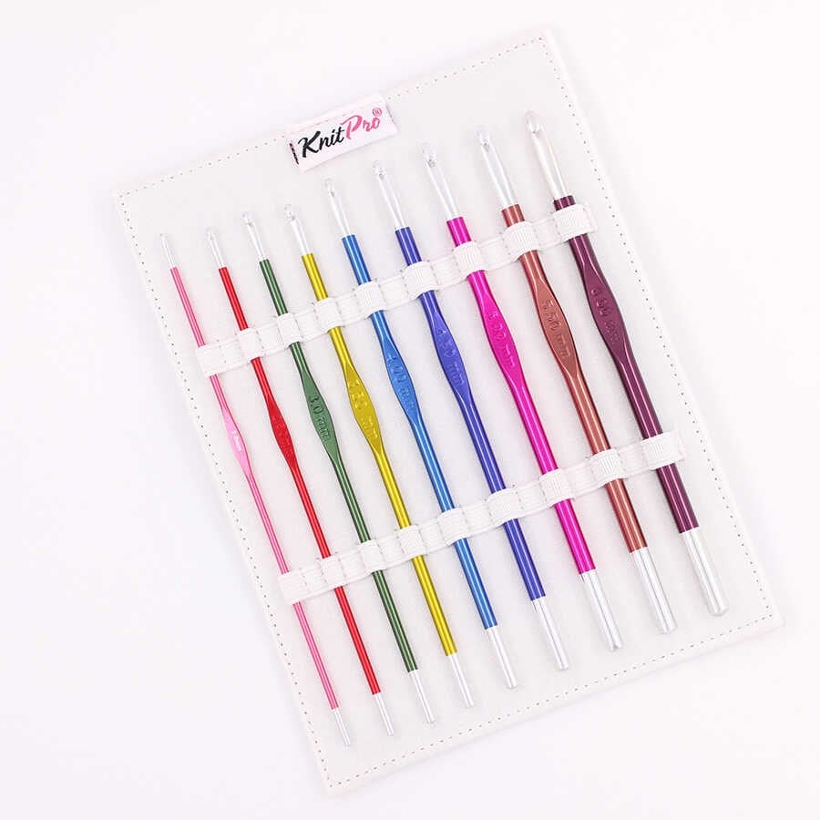 KnitPro. Zing Tek Uçlu 9' lu Tığ Seti 47430