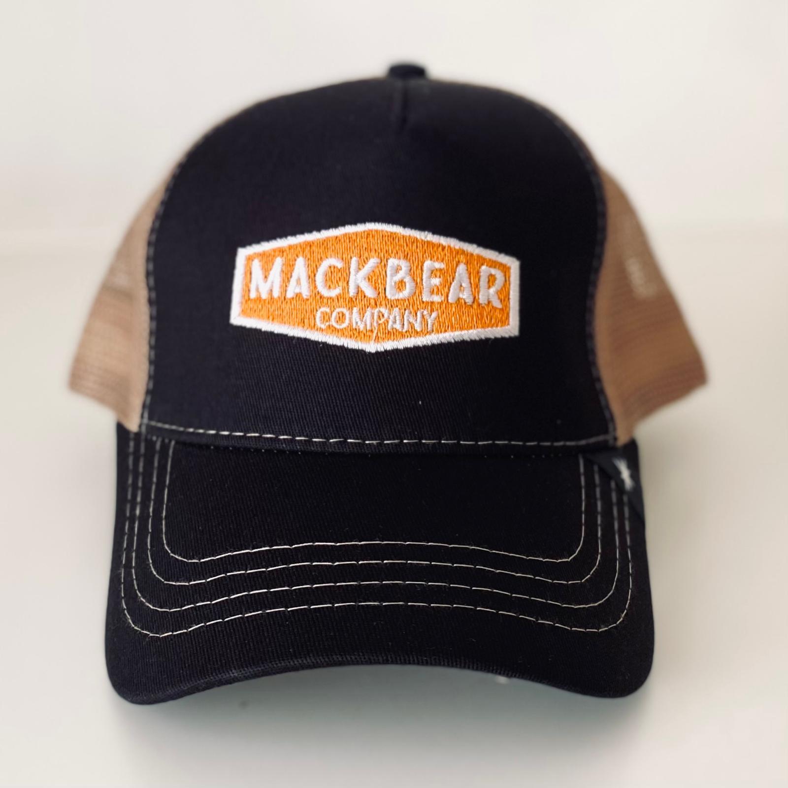 Mackbear Ayarlanabilir Unisex Şapka Siyah