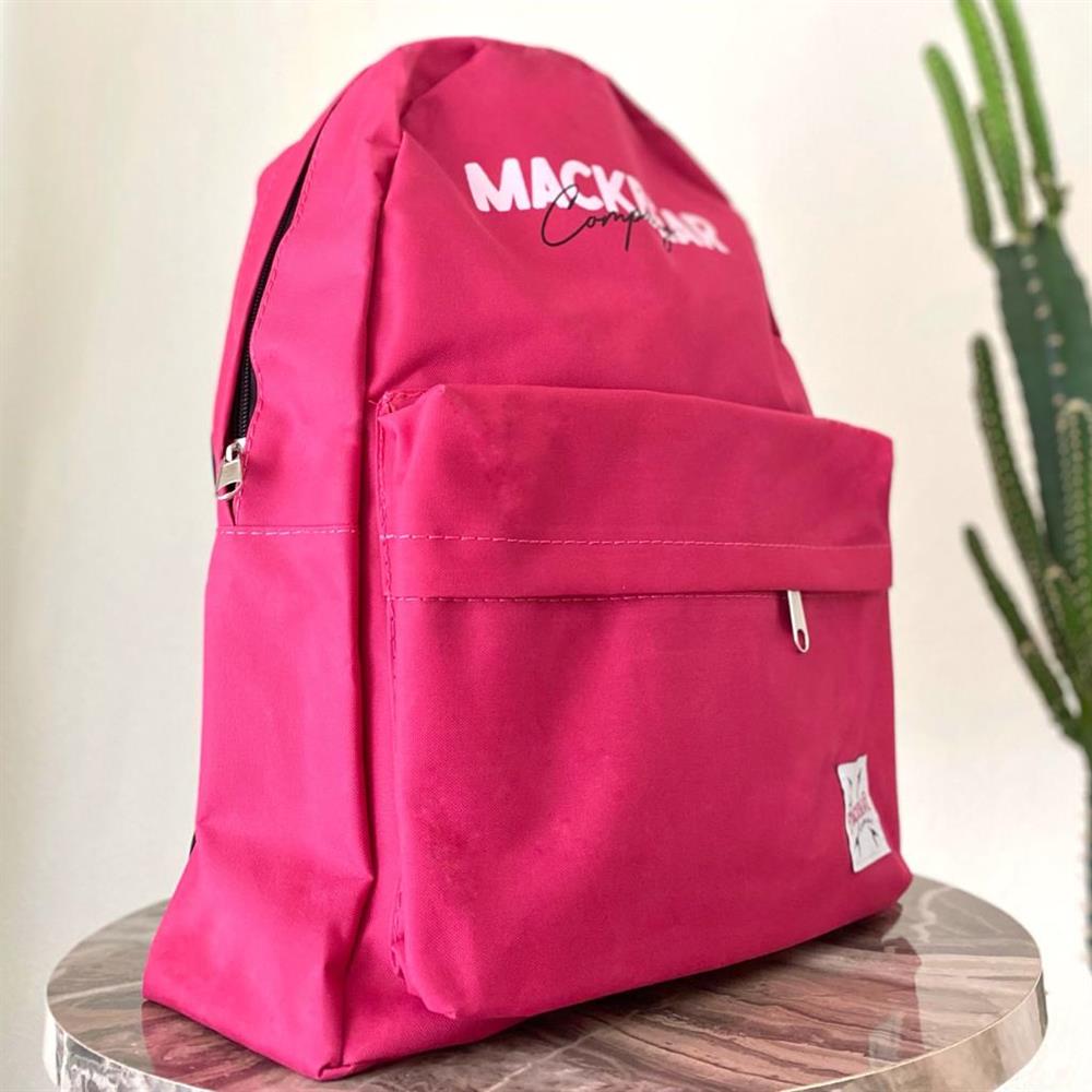 Mackbear Coffee Co. Unisex Sırt Çantası Pembe