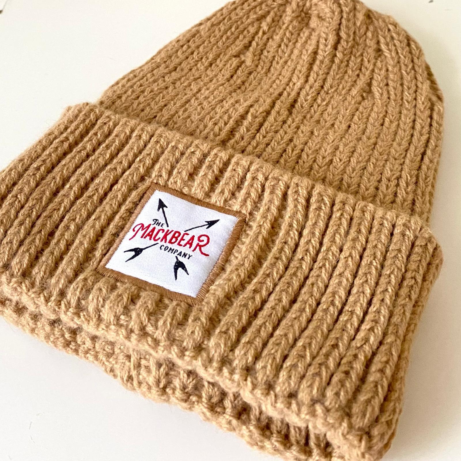 Mackbear Dokuma Örgü Unisex Bere 005