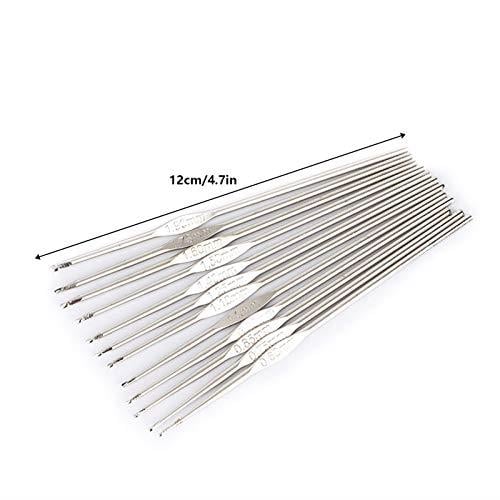 Metal Renkli Tığ Seti 22 Farklı Numara ( 0.6 mm 6.5 mm Arası )